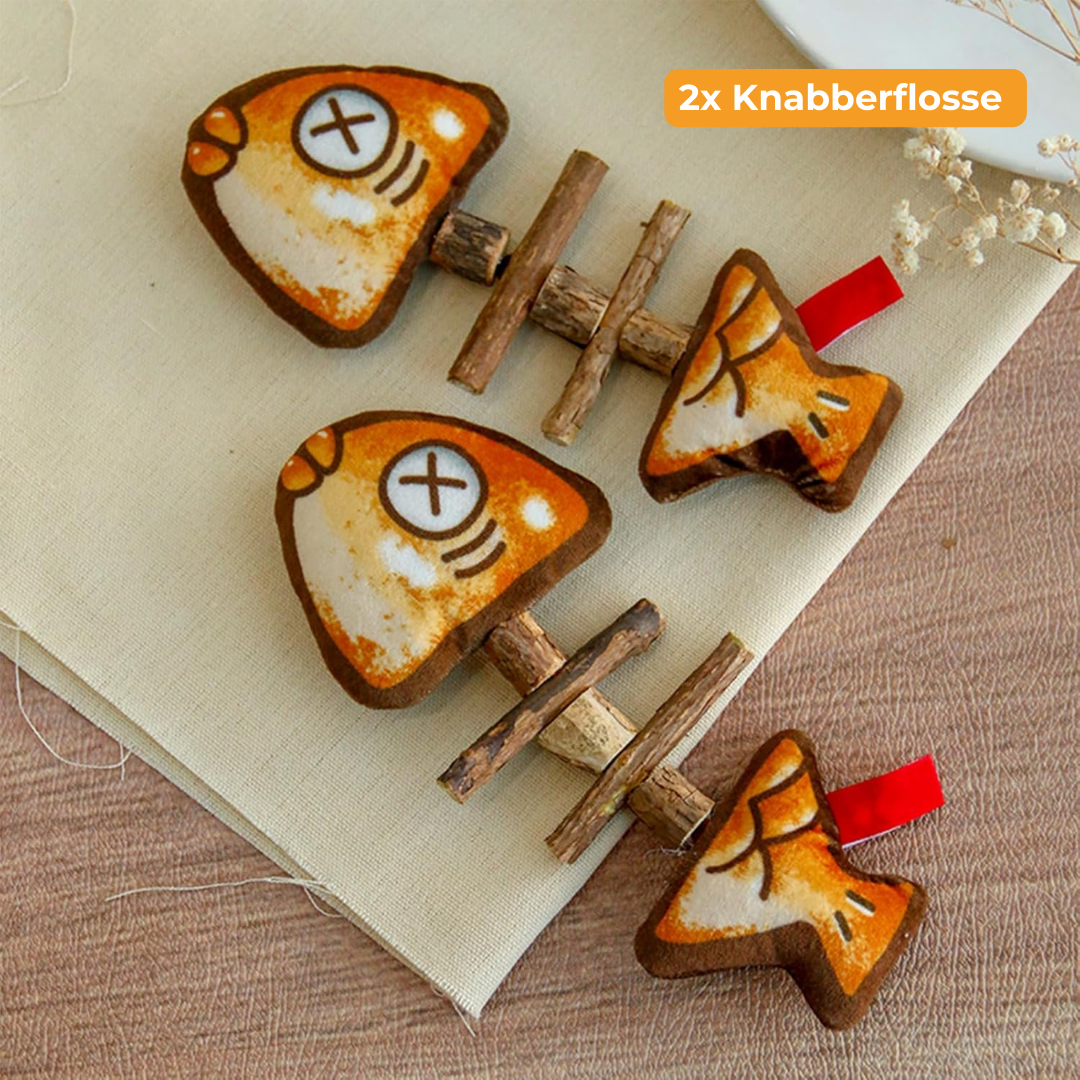 Knabberflosse - für gesunde Katzenzähne