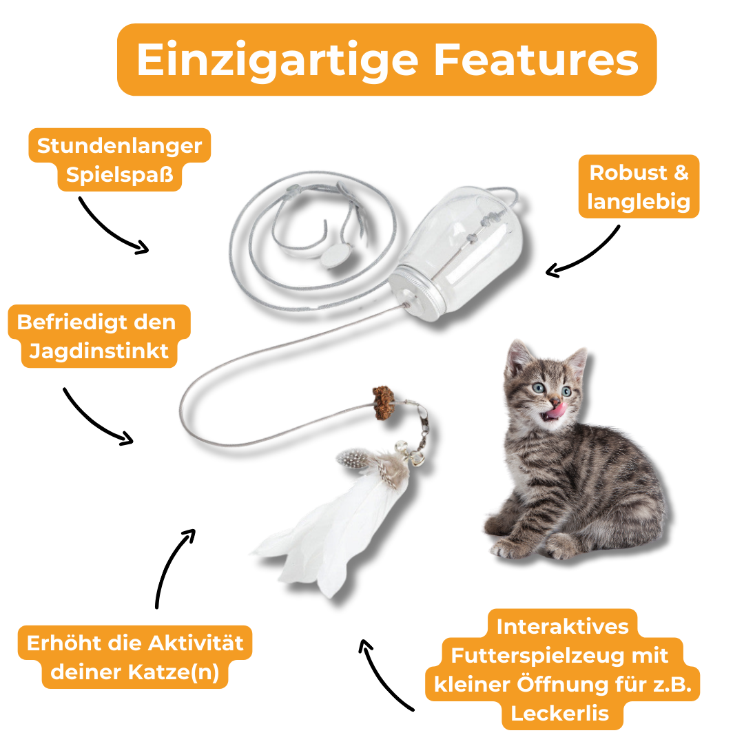 KittyChase - Interaktives Futterspielzeug