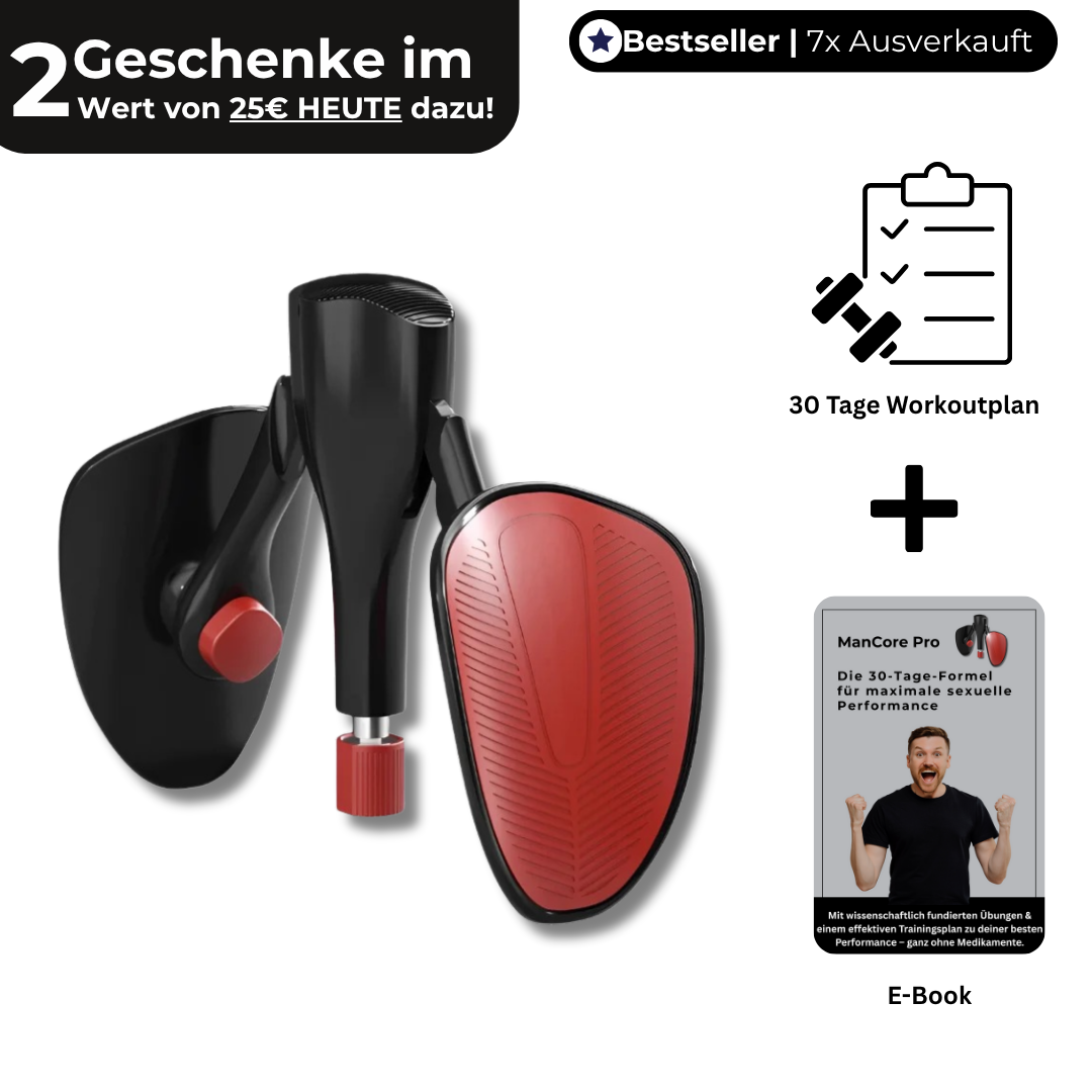 ManCore Pro - Mehr Kontrolle & Ausdauer im Bett - schnell & einfach