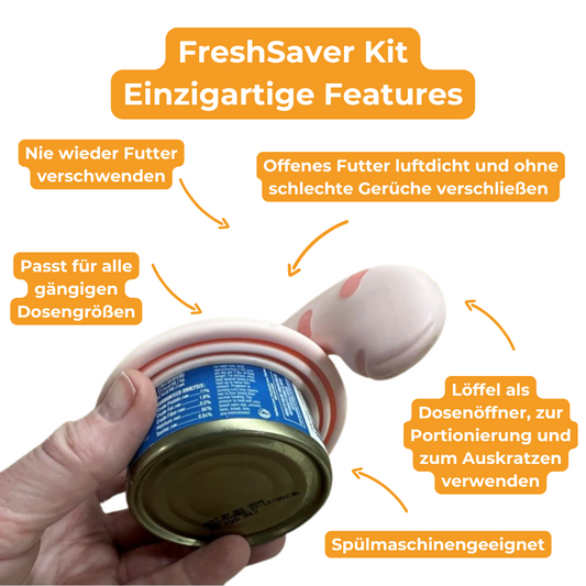 FreshSaver Kit - Nie wieder Futter verschwenden