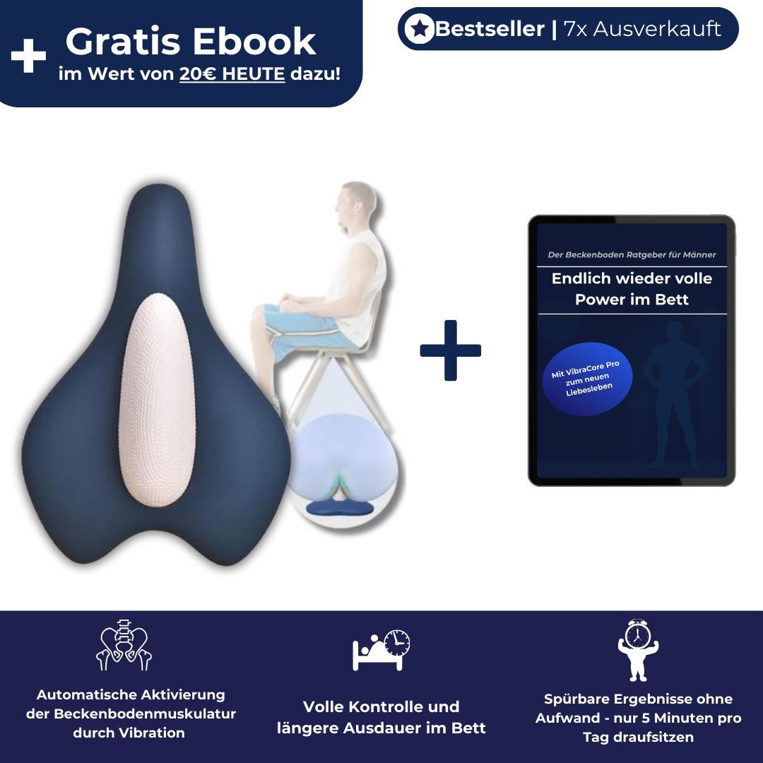 VibraCore Pro 2.0 - Mehr Kontrolle & Ausdauer im Bett - schnell & einfach
