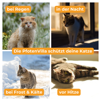 PfotenVilla - Schützendes Allwetterhaus