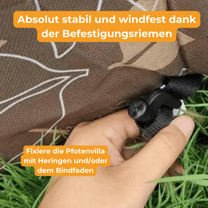 PfotenVilla - Schützendes Allwetterhaus