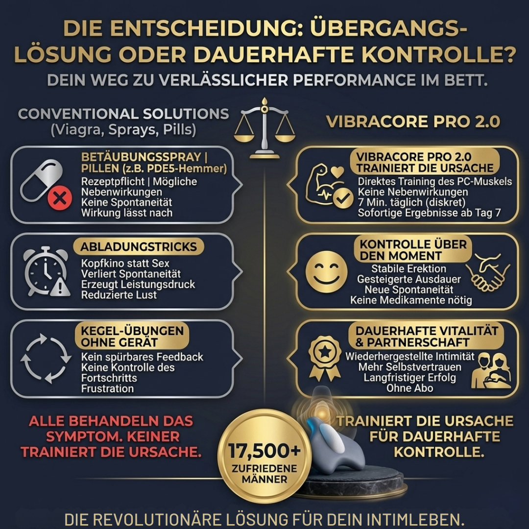 VibraCore Pro 2.0 - Von kaum Nähe zu Sex, den sie aktiv von sich aus sucht.